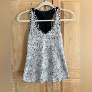 Lululemon Animal Print Tank Top Sz 4